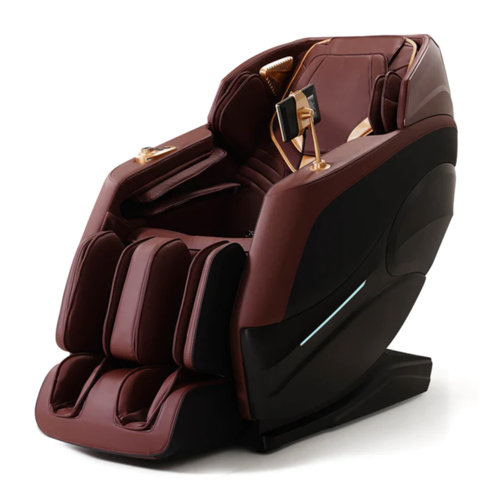 Inbox Zero Larianna Faux Leather Power Reclining Heated Massage Chair